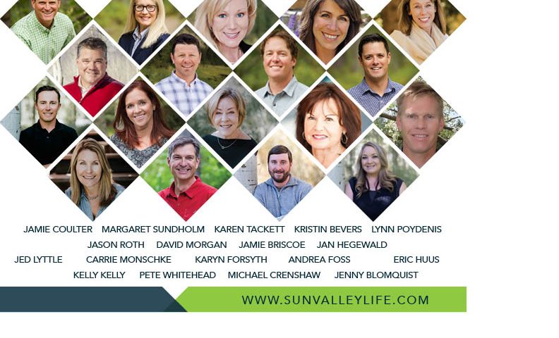 Headshots of each agent at Sun Valley Life Real Estate